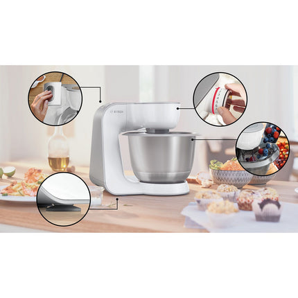 Robot pâtissier BOSCH Série 4 - Blanc MUM58200E