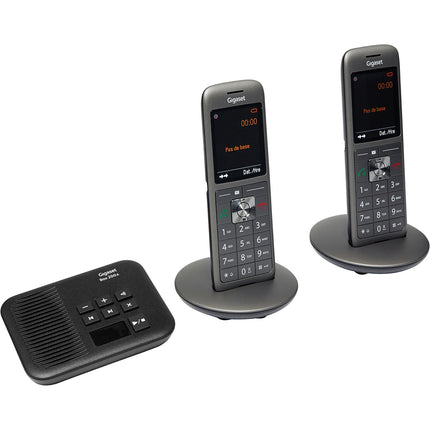 Téléphone sans fil GIGASET CL660A Duo Noir