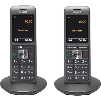 Téléphone sans fil GIGASET CL660A Duo Noir
