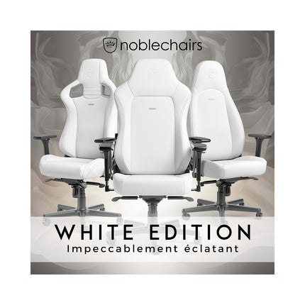 Chaise gaming NOBLECHAIRS EPIC White Edition