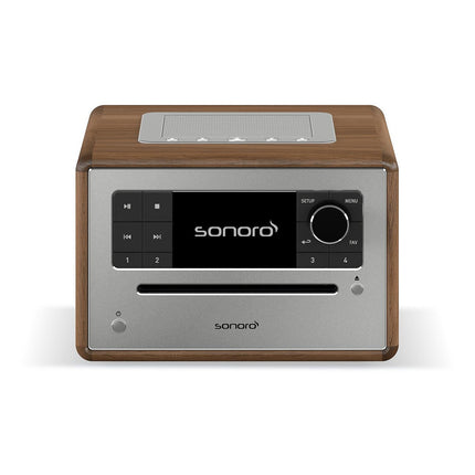 Chaîne HiFi SONORO ELITE Noyer-Argent