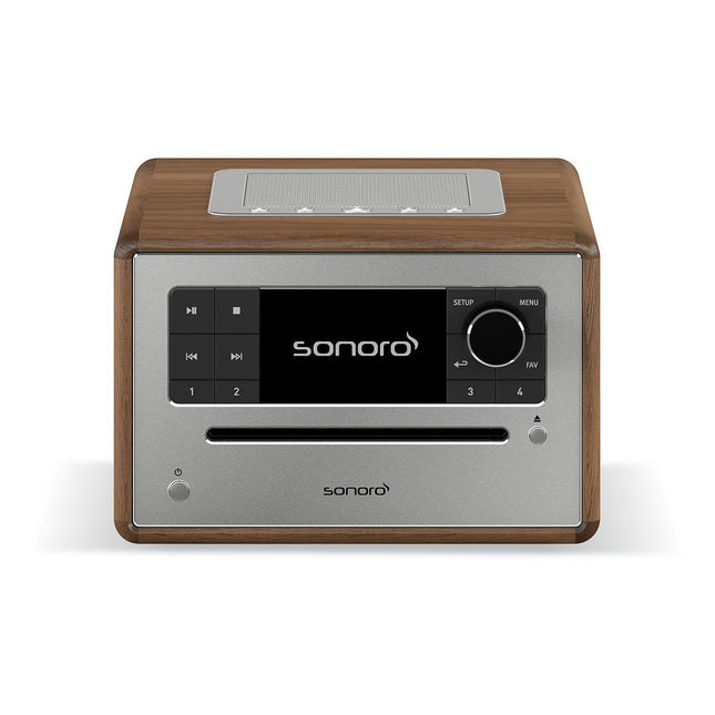 Chaîne HiFi SONORO ELITE Noyer-Argent