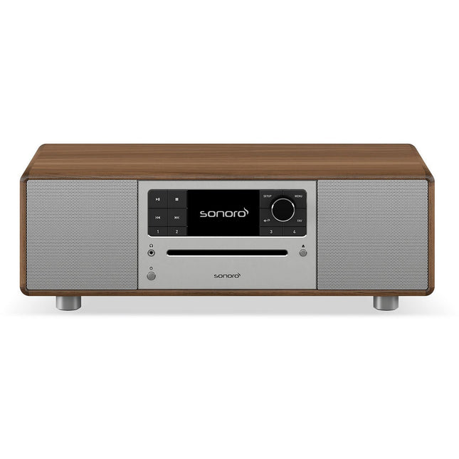 Chaîne HiFi SONORO PRESTIGE Noyer-Argent