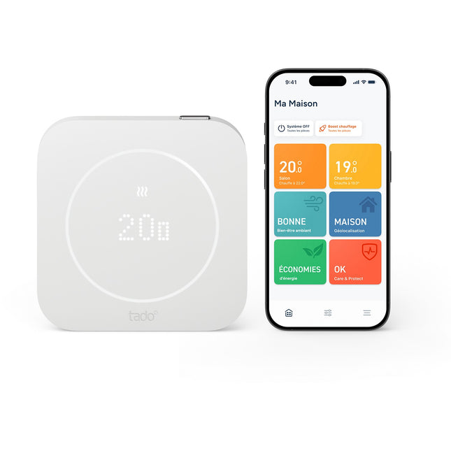 Thermostat connecté TADO Filaire additionnel X (2e gén.)