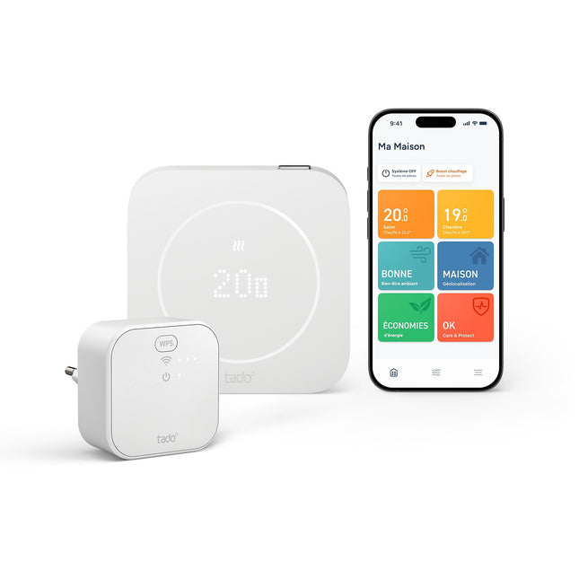 Thermostat connecté TADO Filaire Kit de démarrage X (2e gén.)