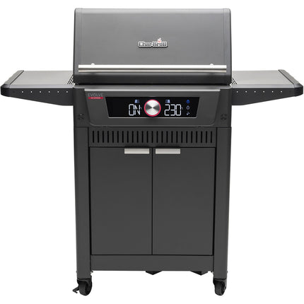 Barbecue gaz CHAR BROIL Evolve, sur chariot, 2 brûleurs, thermostat digital, surface de cuisson 63 x 43 cm