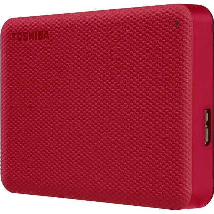 Disque dur externe TOSHIBA 4To Canvio Advance Rouge