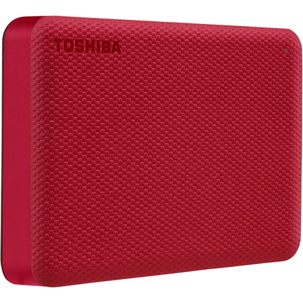 Disque dur externe TOSHIBA 4To Canvio Advance Rouge