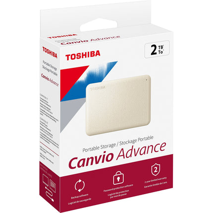Disque dur externe TOSHIBA 1To canvio Advance Beige