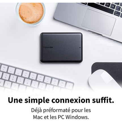 Disque dur externe TOSHIBA 2To Canvio Partner HDTB520EK3AB
