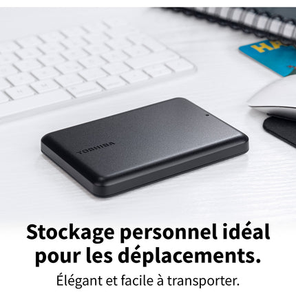 Disque dur externe TOSHIBA 4To Canvio Partner Noir