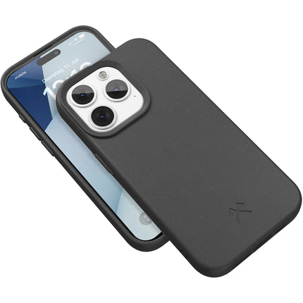 Coque bumper WOODCESSORIES iPhone 15 Plus MagSafe noir