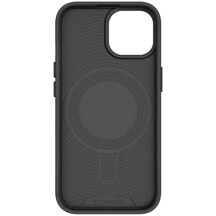 Coque bumper WOODCESSORIES iPhone 15 Pro MagSafe noir