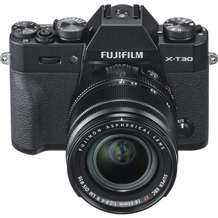 Appareil photo Hybride FUJIFILM X-T30 Noir + XF 18-55mm Reconditionné