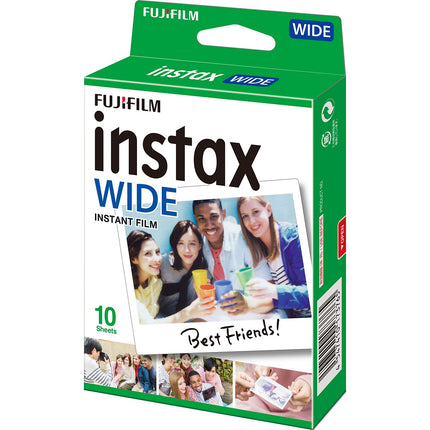 Papier photo instantané FUJIFILM Instax Wide (x10)