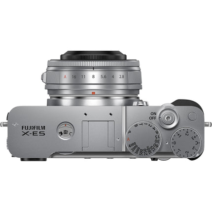 Appareil photo Hybride FUJIFILM X-E5 Silver + XF23mm