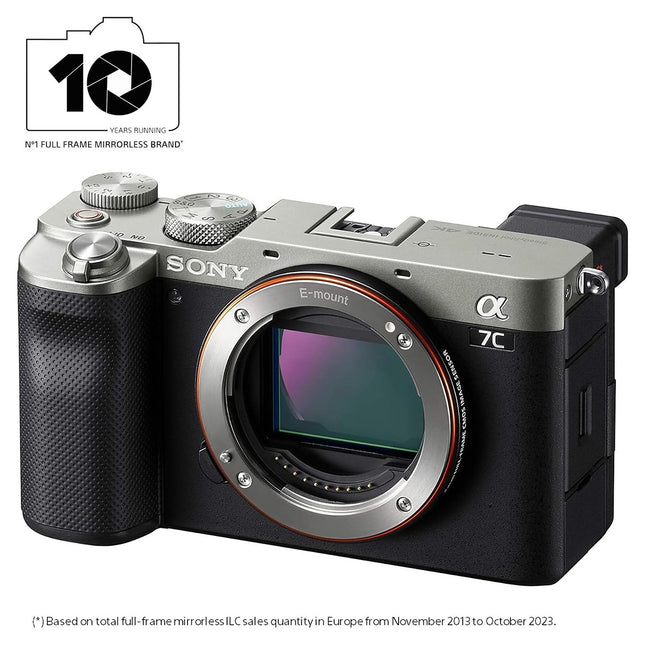 Appareil photo Hybride SONY Alpha 7C Silver Boîtier nu