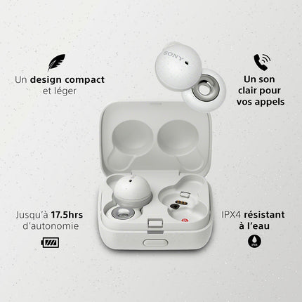 Ecouteurs SONY Linkbuds Blanc