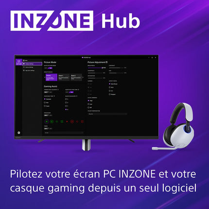 Ecran PC Gamer SONY INZONE M9 Plat 27'' IPS