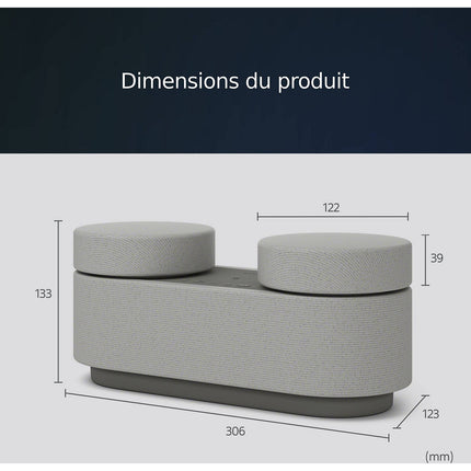 Enceinte résidentielle SONY HT-AX7 Gris