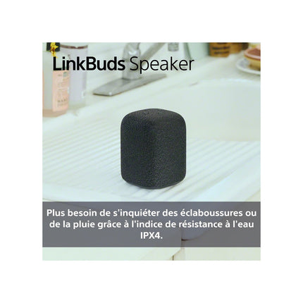 Enceinte portable SONY LINKBUDS Speaker Noire