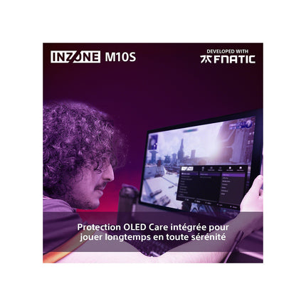Ecran PC Gamer SONY INZONE M10S 27" QHD 480Hz OLED HDR True Black 400 HDMI 2.1 G-Sync
