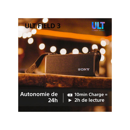 Enceinte portable SONY ULT FIELD 3 Noire