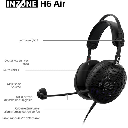 Casque gamer SONY INZONE H6 Air