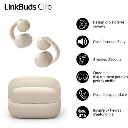 Ecouteurs SONY Linkbuds Clip