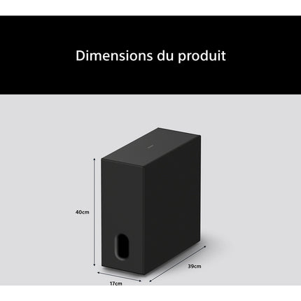 Caisson de basse SONY Bravia Theatre Sub 8