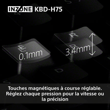 Clavier gamer SONY INZONE KBD-H75