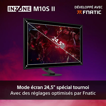 Ecran PC Gamer SONY INZONE M10S II 27" QHD Dual Mode 540Hz - 720Hz OLED HDMI 2.1 G-Sync