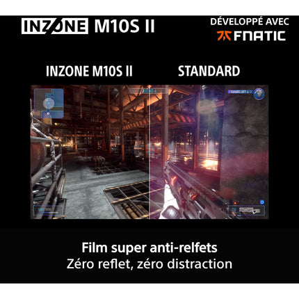Ecran PC Gamer SONY INZONE M10S II 27" QHD Dual Mode 540Hz - 720Hz OLED HDMI 2.1 G-Sync