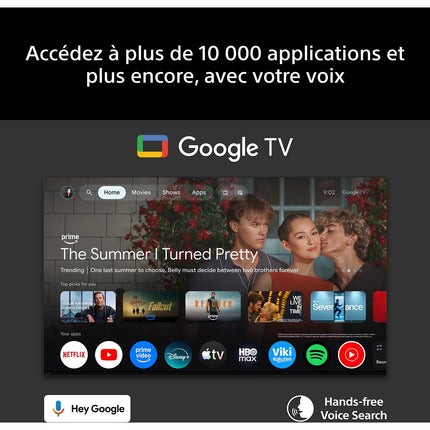TV RGB SONY 115 BRAVIA 9 II (2026) 115" (291 cm) - True RGB (ultra lumineux), 120Hz, Google TV