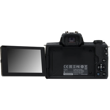 Appareil photo Hybride CANON EOS M50 Noir + 15-45mm