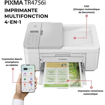 Imprimante jet d'encre CANON Pixma TR 4756i