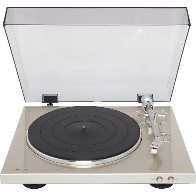 Platine vinyle DENON DP 300F silver