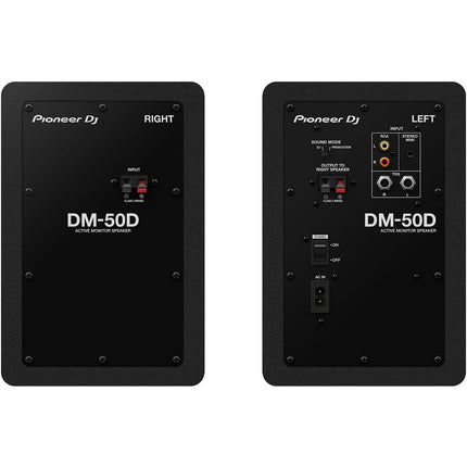 Enceinte bibliothèque PIONEER DJ DM-50D x 2