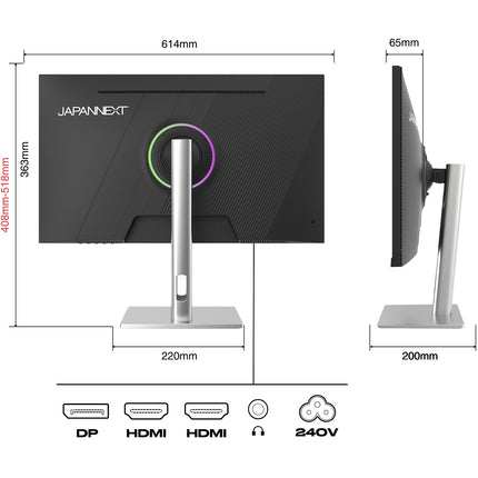 Ecran PC Gamer JAPANNEXT JN-I270FHD200F-HSP 27''