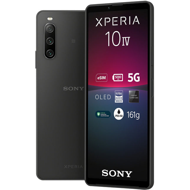 Smartphone SONY Xperia 10 IV Noir 5G Reconditionné