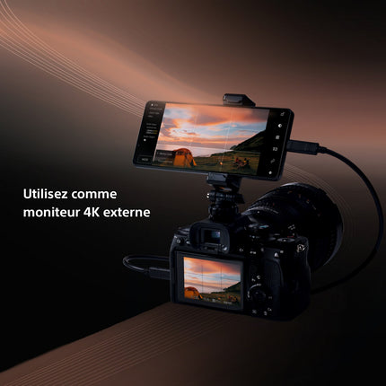 Smartphone SONY Xperia 1 IV Noir 5G Reconditionné
