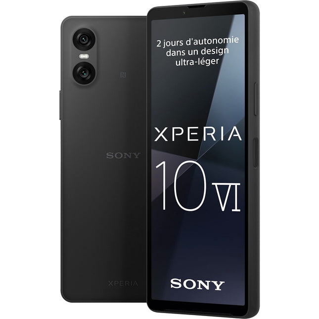 Smartphone SONY Xperia 10 VI Noir 128Go 5G Reconditionné