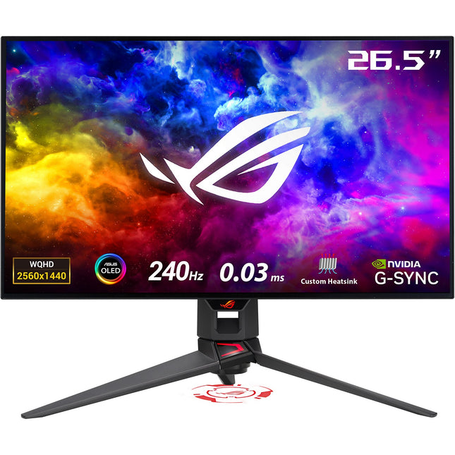Ecran PC Gamer ASUS ROG SWIFT OLED PG27AQDM Plat 27''