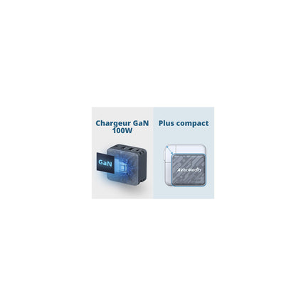 Chargeur console de jeux AVERMEDIA Core Elite Go Noir