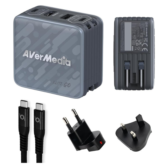 Chargeur console de jeux AVERMEDIA Core Elite Go Noir