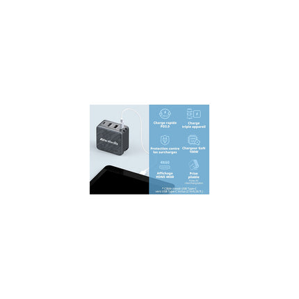 Chargeur console de jeux AVERMEDIA Core Elite Go Noir
