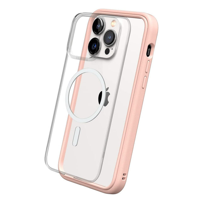 Coque bumper RHINOSHIELD IPhone 14 Pro Max Mod NX Rose MagSafe