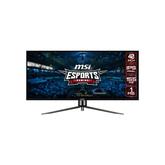 Ecran PC Gamer MSI MAG401QR 40" 1500R UWQHD 155Hz IPS HDR True Black 400 HDMI 2.1 USB-C 65W AMD FreeSync