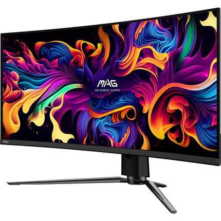 Ecran PC Gamer MSI MPG 341CQP 34" Incurvé 1800R UWQHD 175Hz QD-OLED HDMI 2.1 AMD FreeSync