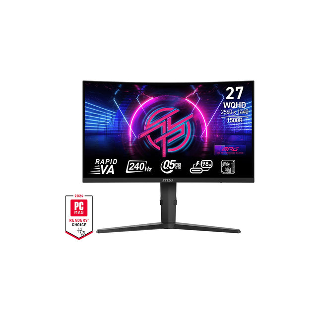 Ecran PC Gamer MSI MPG 275CQRXF Incurvé 27'' Rapid VA